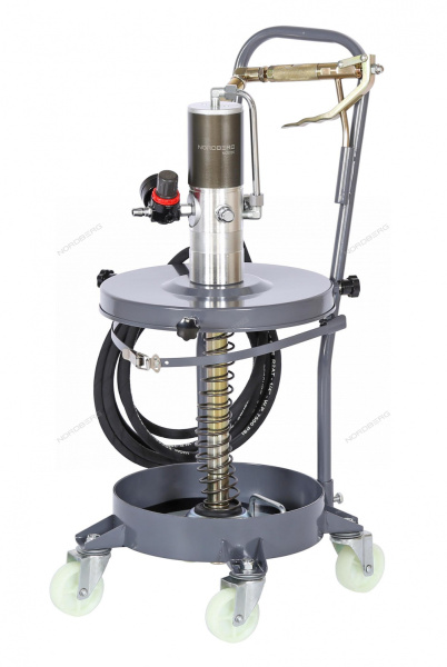 Установка пневматическая для раздачи густой смазки из бочек NORDBERG NO5016 (20 л)