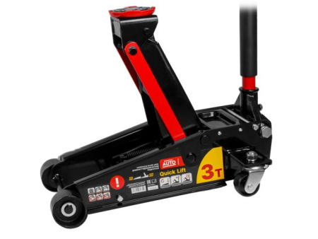 Домкрат подкатной 3т быстрый подъем 120-450мм STARTUL AUTO (ST8013-05)