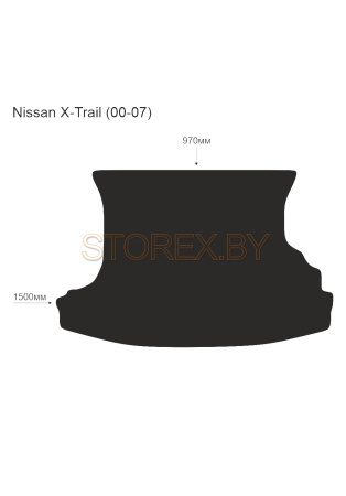Nissan X-Trail (00-07) Багажник copy
