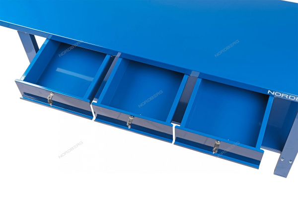 Верстак слесарный 3 подвесных ящика NORDBERG TT3