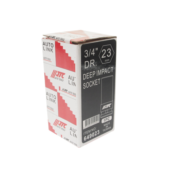 Головка торцевая ударная глубокая JTC 649023 (3/4", 23 мм, L=90 мм)