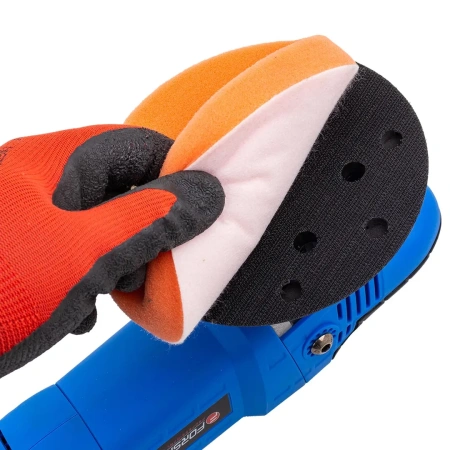 Полировальная машина электрическая эксцентриковая(230V, 1050W, 1400-4800 об/мин, диаметр круга-150мм)