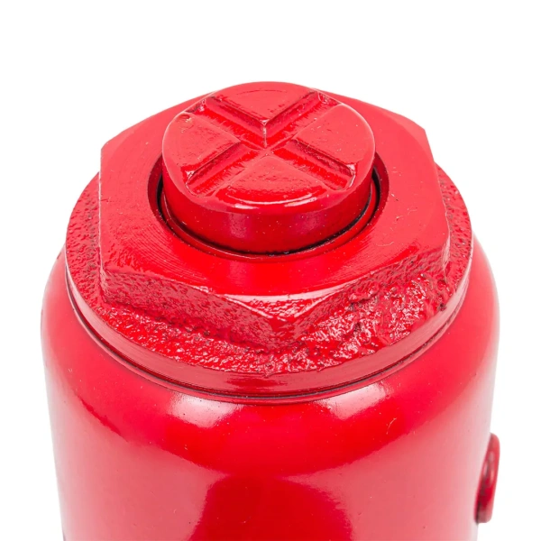 Домкрат бутылочный 10т с клапаном (h min 200мм, h max 385мм, ход штока-125мм, ход винта-60мм)