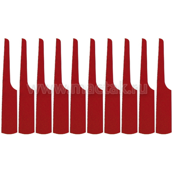 Комплект сменных пилок для лобзиков, 32 зуба, Bi-metal, 10 шт MIGHTY SEVEN QD-932