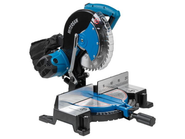 Торцовочная пила BULL CM 2501 в кор. (1800 Вт, 255х25.4 мм, глуб. до 70 мм, шир. до 140 мм, переходное кольцо 30/25,4мм, 2 в 1 пилит дерев)