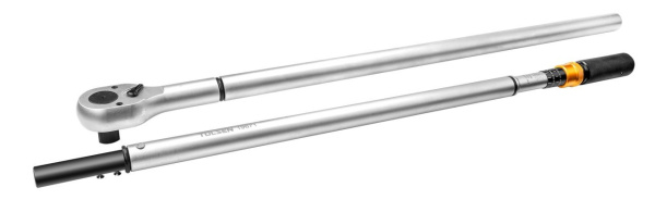 Ключ динамометрический 1" 400-1200 Нм в пластиковом кейсе TOLSEN TT19671