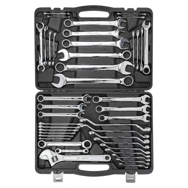 Набор ключей разнопрофильных 42пр.,в кейсе