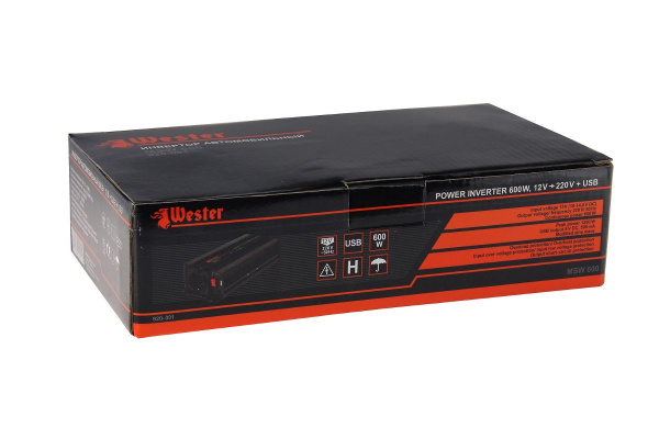 Преобразователь инверторный а/м WESTER MSW600