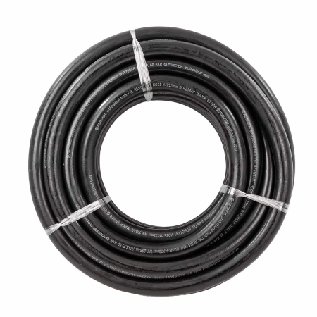 Шланг резиновый армированый бензо-маслостойкий 14х23ммх15м(повышенная гибкость и сопротивление к излому,раб.давл. 20bar,max 60bar,-30C°+70C°,DIN20018)