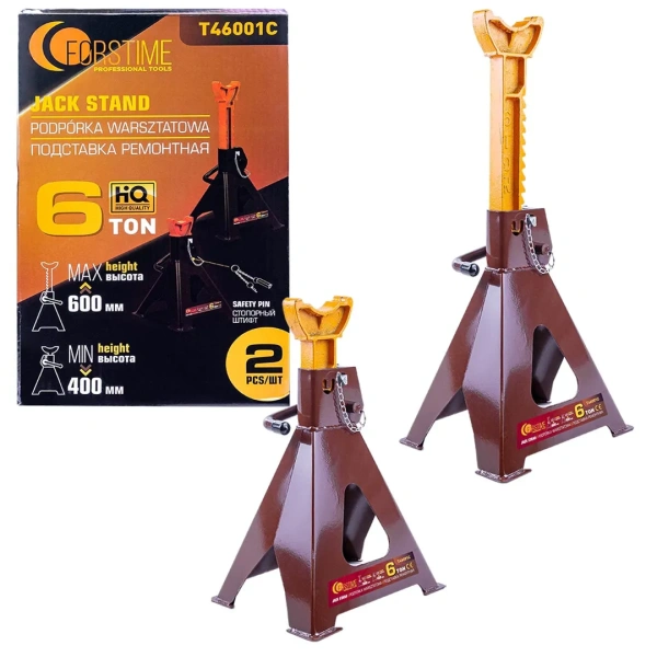 Подставка ремонтная 6т (h min 400мм, h max 600мм) (к-т 2шт.)