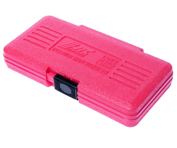 Набор экстракторов для поврежденных болтов JTC 1542 (2-10 мм, 6 предметов в кейсе)