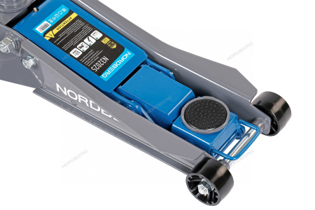 Домкрат подкатной с изменяемой высотой подхвата и регулируемой проставкой 2 / 3 т NORDBERG N32025