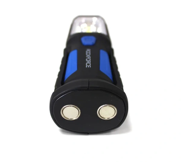 Лампа светодиодная (4W COB LED+1W,2 магнита,крючок,180гр.,250Lm,1.5V, 3хАА, )