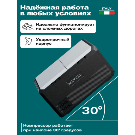 Автомобильный компрессорный холодильник Meyvel AF-PRO75