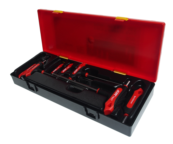 Набор ключей шестигранных Т-образных HEX JTC K6073 (2-8 мм, 7 предметов)