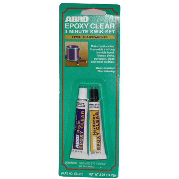 Клей эпоксидный ПРОЗРАЧНЫЙ 4-х минутный 14,2г