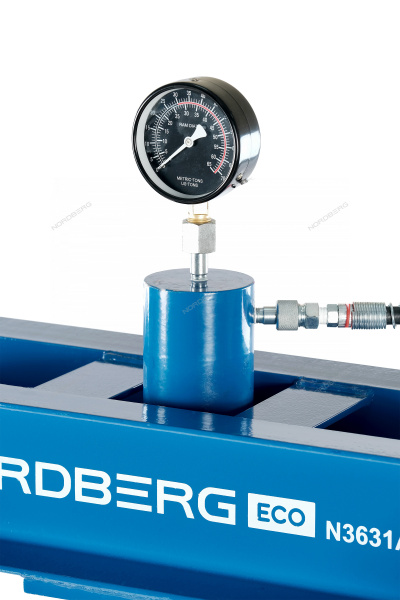 Пресс гидравлический NORDBERG N3631AL, 30 т, разборная рама, пневмопривод