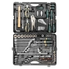 Набор инструментов 142+6пр. 1/4''3/8''1/2''(6-гран.)(4-36мм, 27,30,32,36-12гр.)+(ключи трещоточные:8х10,12х13,14х15,16х17,18х19мм, бокорезы-7'')