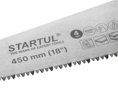Ножовка по дер. 450мм 4 TPI STARTUL MASTER (ST4240-45)