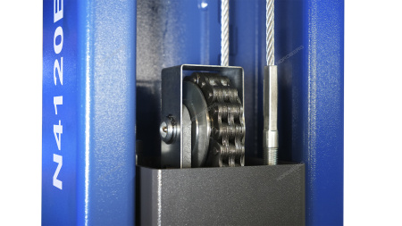 Подъемник двухстоечный NORDBERG N4120B_3+2 (4 т, 220 В/380 В, синий/серый)