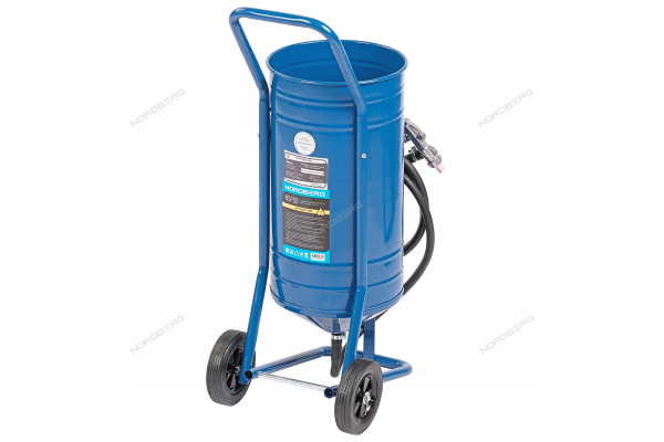 Установка пескоструйная открытая бак для песка 28 л NORDBERG NSP50