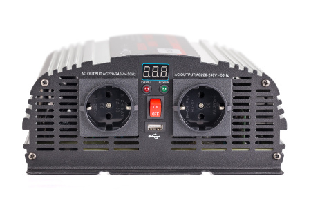 Автомобильный инвертор Geofox MD 1200W/12v -2р