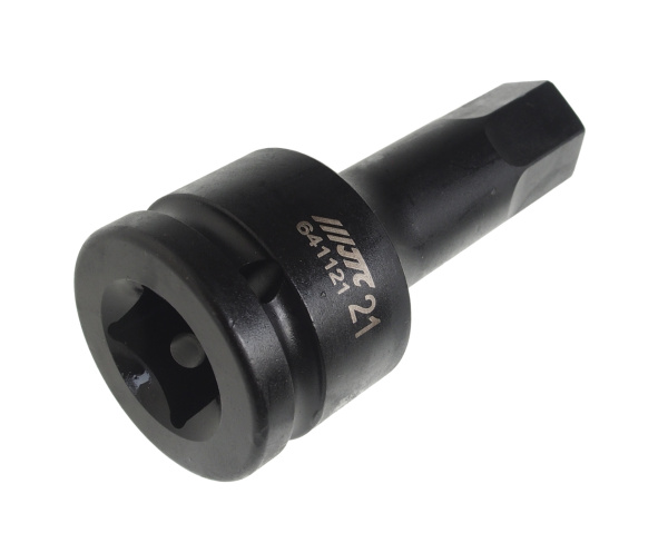 Головка торцевая ударная JTC 641121 (3/4", HEX, H21, L=100 мм)