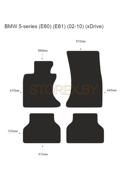 BMW 5-series (E60) (E61) (02-10) (xDrive) copy
