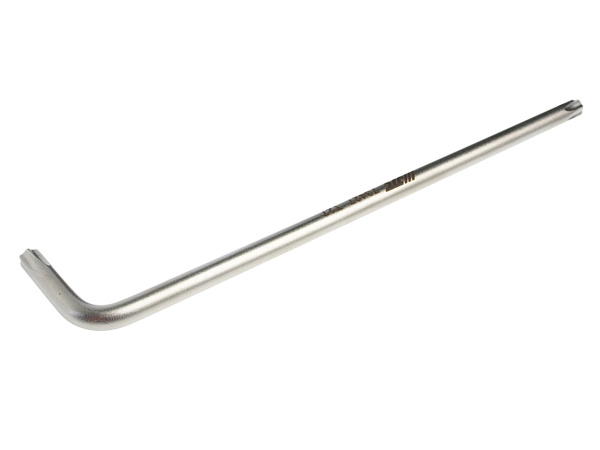 Ключ TORX Г-образный удлиненный JTC 73427 (T27H,  L=140 мм)