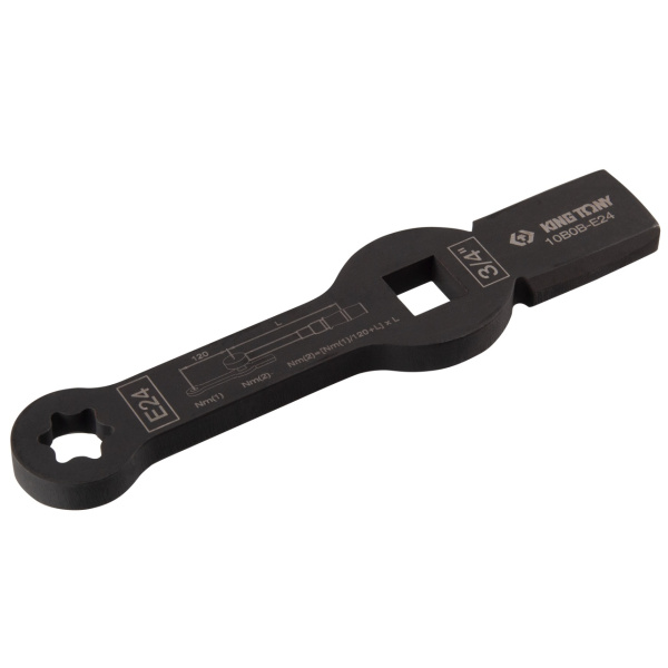 Ключ для тормозных суппортов грузовых автомобилей ударный KING TONY 10B0B-E24 (E24, 3/4")