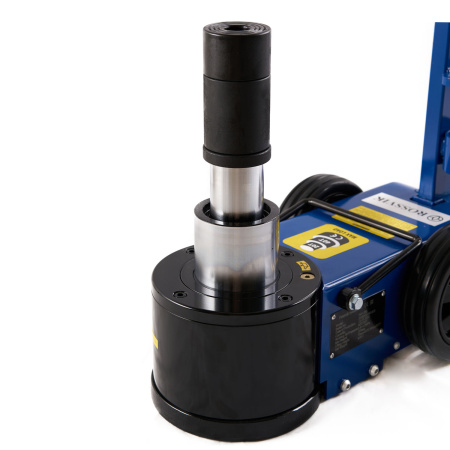 Домкрат подкатной пневмогидравлический ROSSVIK S40-2EL (20-40 т, 150-409 мм, 40 кг, дополнительные удлинители)