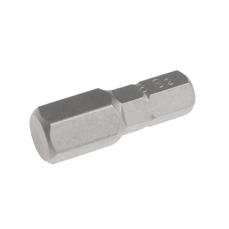 Бита HEX 6-ти гранная JTC 1152508 (H8х25 мм, 1/4" DR, S2)