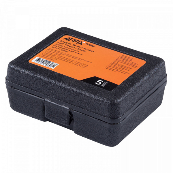 Набор головок для кислородных датчиков AFFIX AF10361005C, кейс, 5 предметов, кейс