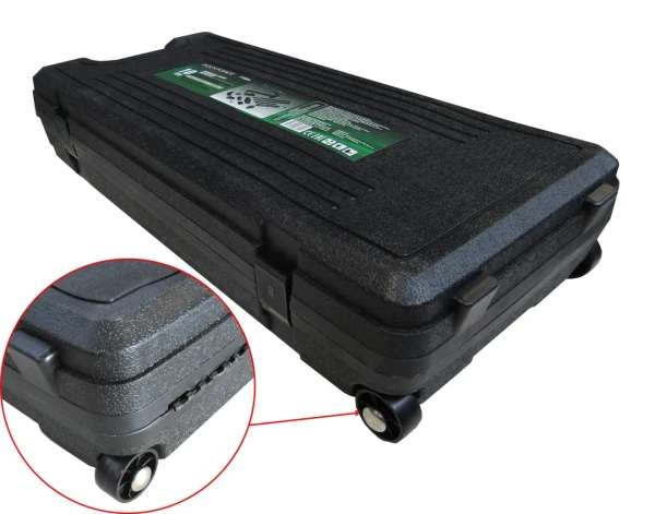 Набор гидравлического оборудования для кузовных работ 10т.(насос, цилиндр + комплект удлинителей и надставок), в кейсе на колесах