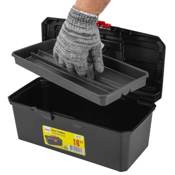 Ящик пластмассовый 16'', 410x210x175мм