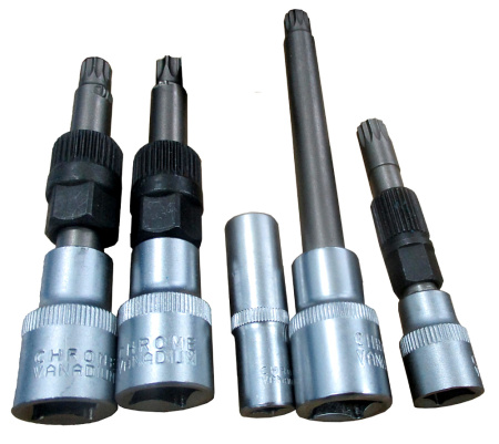 Съемник шкива генератора (24 предмета) MHR-08724