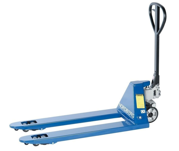 Тележка складская гидравлическая с резиновыми колесами 3 т NORDBERG N3902-30R