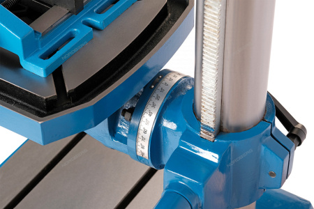 Станок сверлильный редукторный NORDBERG ND25121 (0,85 кВт, 25 мм, макс. расст. до стола 350 мм, 12 скоростей, тиски)