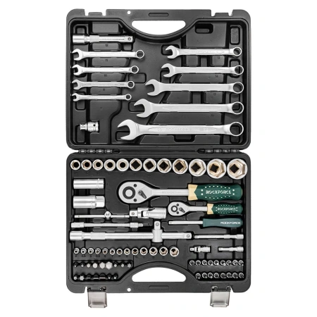 Набор инструментов 82пр. 1/2'', 1/4'' (6гр.) (4-32мм)