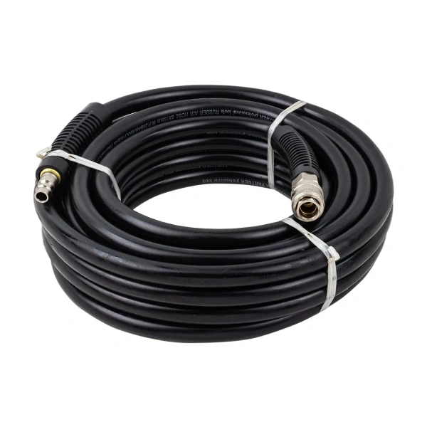 Шланг резиновый воздушный армированный с фитингами 8мм x 15мм x 10м