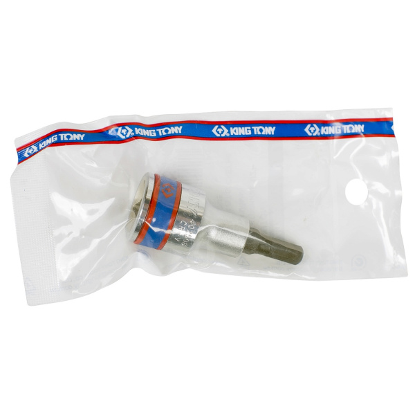 Насадка (бита) торцевая 1/2", HEX, 6 мм, L = 60 мм KING TONY 402506