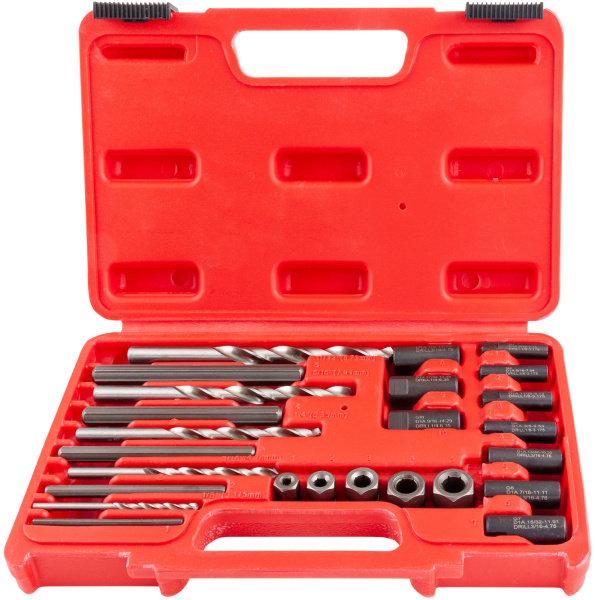 Набор экстракторов SES25  поврежденного крепежа, 25 предметов Thorvik THK-9933