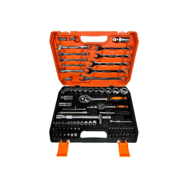 Набор головок с принадлежностями, 82 предмета ГАММАТЕСТ GT1Y134