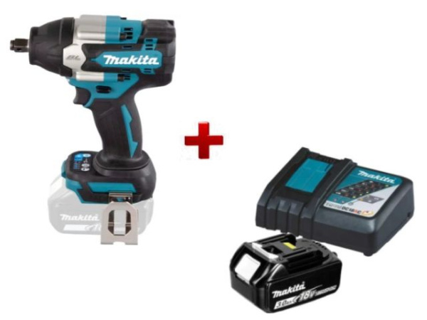 Аккум. ударный гайковерт MAKITA DTW700Z в кор. + АКЦИЯ АКБ BL1830 и ЗУ DC18RC за 50%
