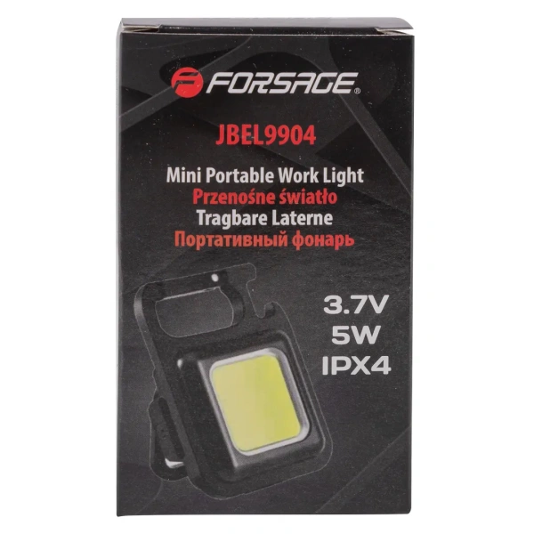 Фонарь портативный (4 режима освещения, 3.7V, 5W, IPX4)