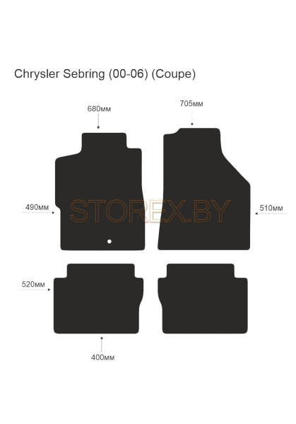 Chrysler Sebring (00-06) (Coupe) copy