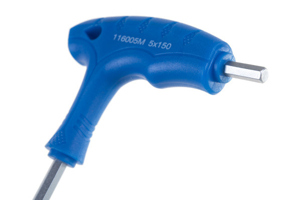 Шестигранник L-образный 5 мм, с шаровым окончанием KING TONY 116005M