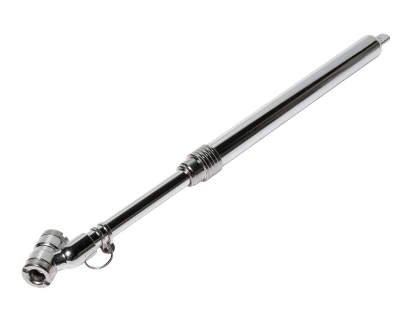 Манометр шинный JTC 5611 (1-11 атм., L=270 мм, головка d=8 мм)