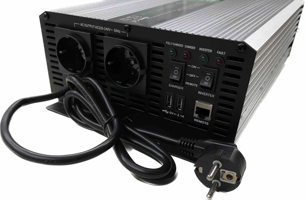 Автомобильный инвертор Geofox P 1500W-12V/CPS