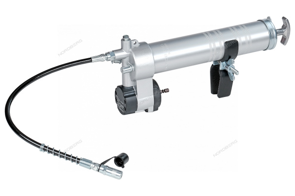 Шприц-насадка на шуруповерт, плунжерный для густой смазки, 400мл NORDBERG NO2501